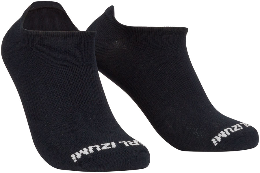 Pearl Izumi Transfer No Show Cycling Socks - Small, Black