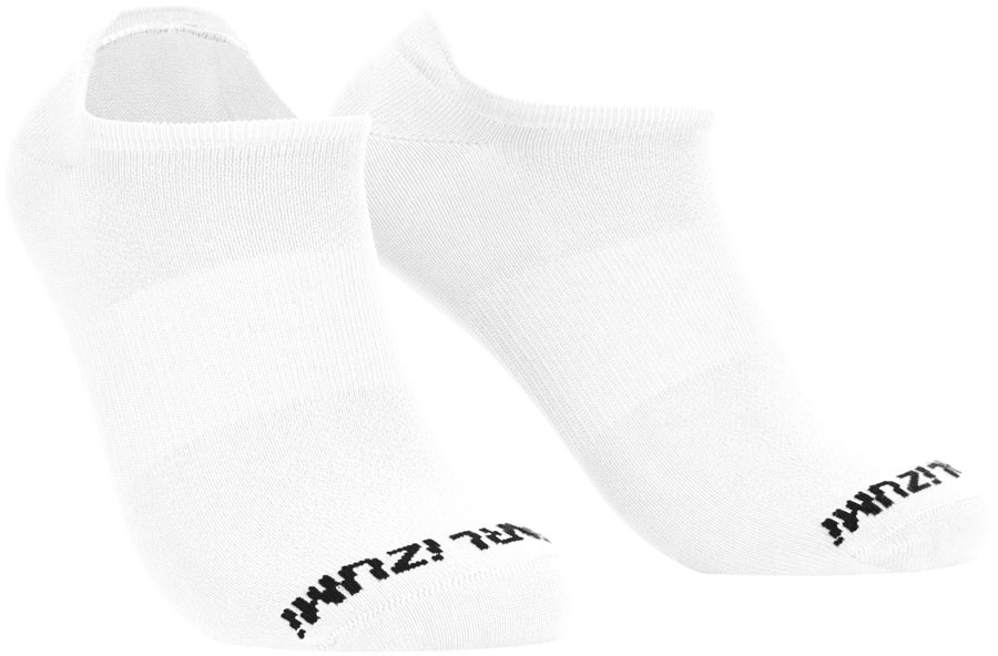 Pearl Izumi Transfer No Show Cycling Socks - X-Large, White