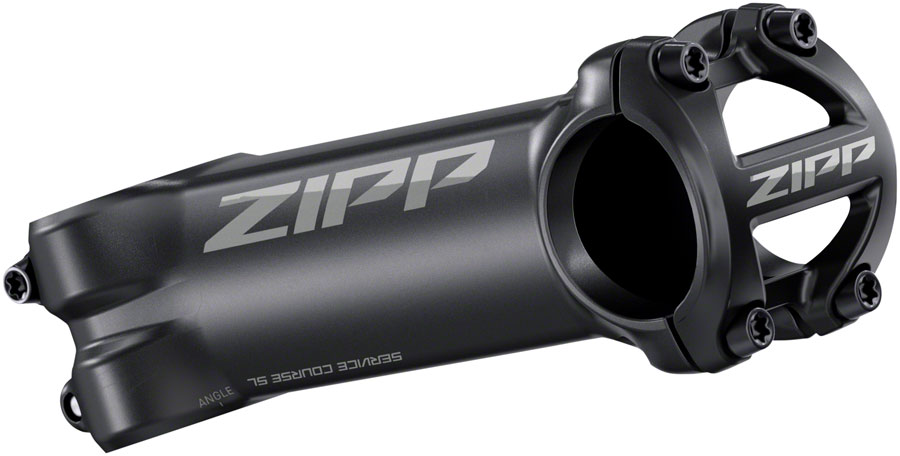 Zipp Service Course SL-OS Stem - 80mm, 31.8 Clamp, 6 deg, 1-1/4", Aluminum, Matte Black, B2