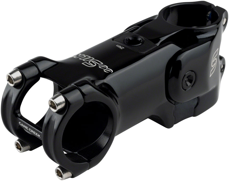 Cane Creek eeSilk SL Stem - 80mm, 31.8mm, -6, 1 1/8", Alloy, Black, w/o Comp Switch