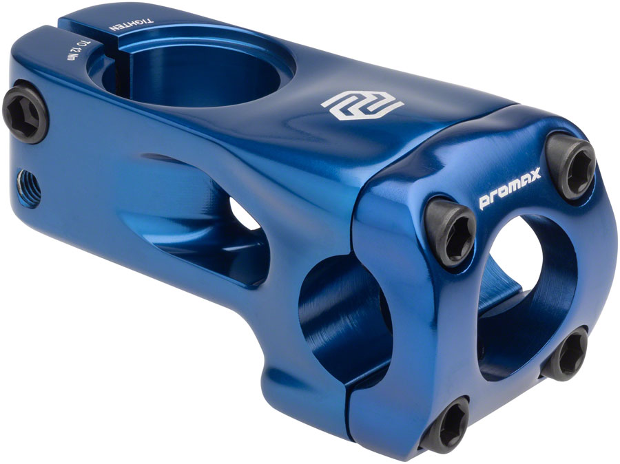 Promax Banger BMX Stem - 53mm, Front Load, Blue