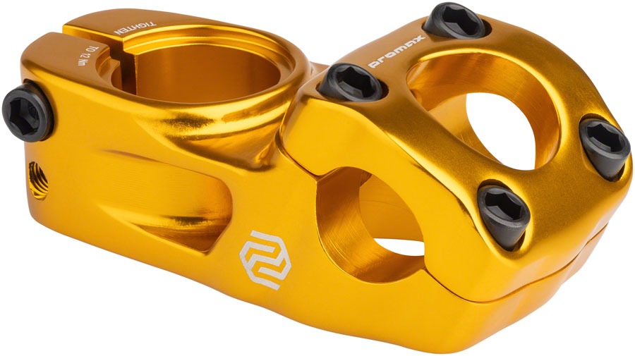 Promax Impact BMX Stem - 48mm, Top Load, Gold