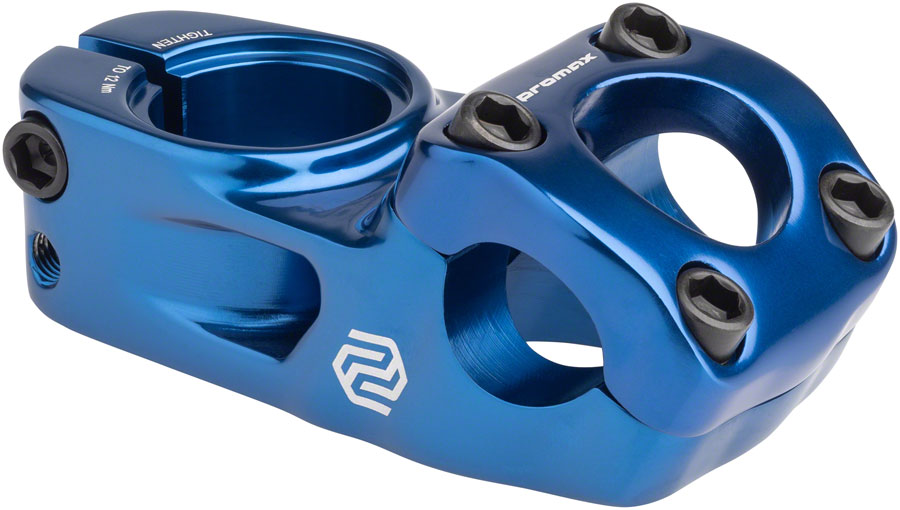 Promax Impact 48mm Top Load Stem for 31.8mm Bars Blue