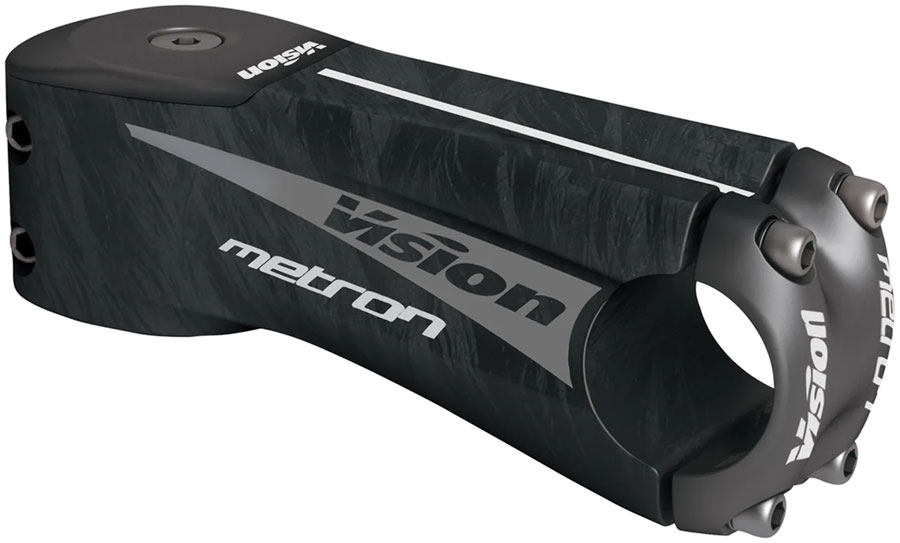 Vision Metron Stem, 31.8mm Clamp Diameter, 100mm Length, ±6° Angle, Aero Road Profile – Carbon