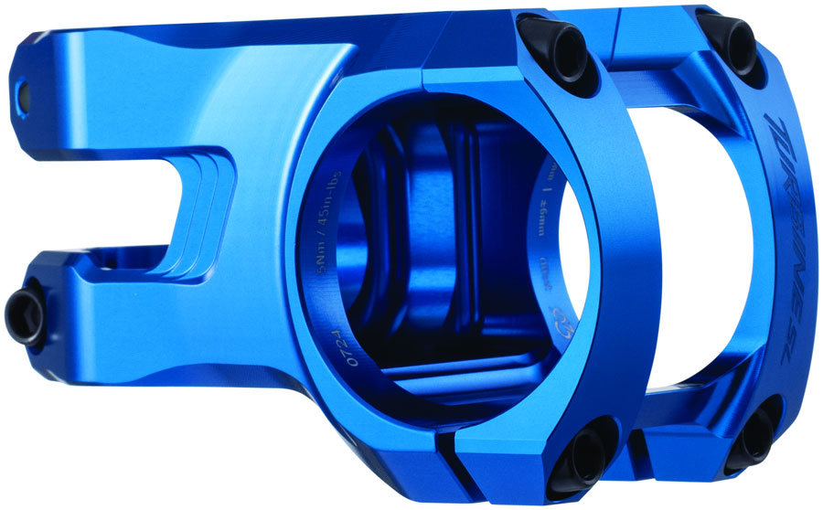 RaceFace Turbine SL Stem - 50mm, 35mm Clamp, +/-6, 1 1/8", Blue