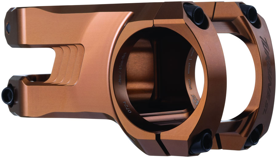 RaceFace Turbine SL Stem - 60mm, 35mm Clamp, +/-6, 1 1/8", Kashmoney Gold