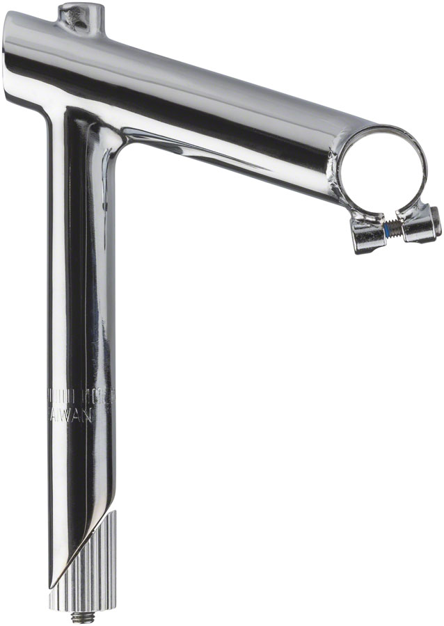 Velo Orange Grand Cru Quill Stem - 26.0mm Clamp, 22.2-24tpi Quill, 80mm, Chrome