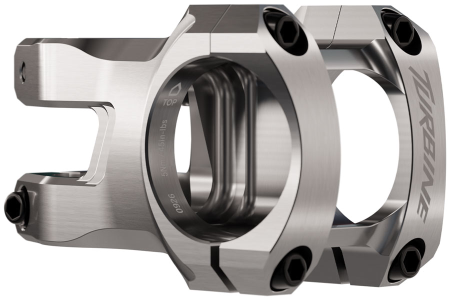 RaceFace Turbine Stem - 50mm, 35mm Clamp, +/-0, 1 1/8", Silver