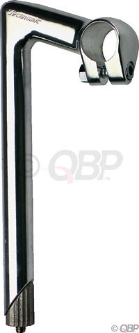 Nitto Technomic Stem - 80mm, 26 Clamp, -18, 22.2-24tpi Quill, Aluminum, Silver