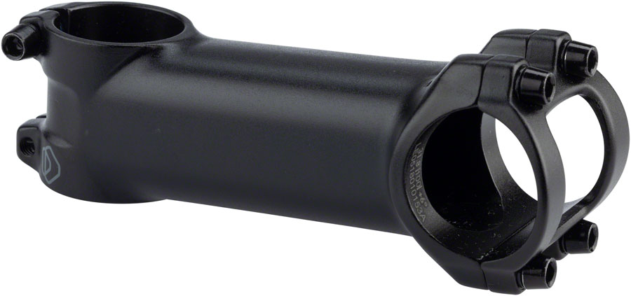 MSW 6 Stem - 100mm, 31.8 Clamp, +/-6, 1 1/8", Aluminum, Black