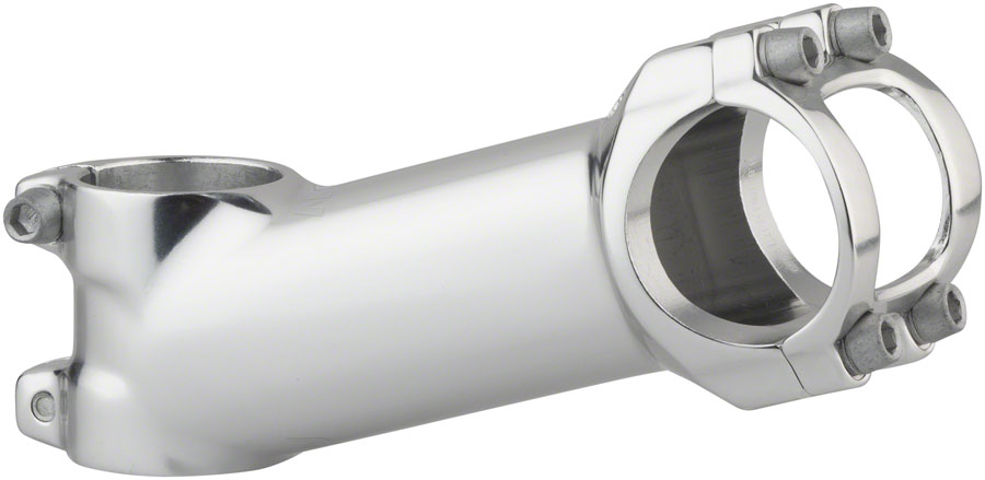 MSW 17 Stem - 100mm, 31.8 Clamp, +/-17, 1 1/8", Aluminum, Silver