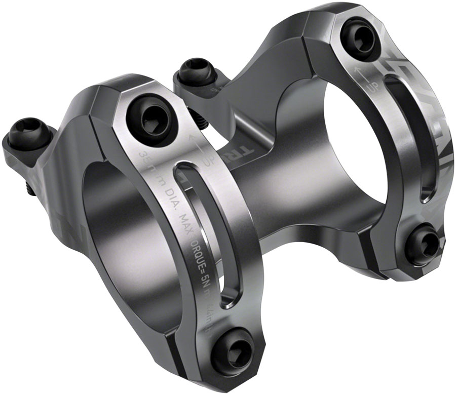 TruVativ Descendant Stem - 50 mm, 35.0 Clamp, +/-0, Direct Mount, Alloy, Boxxer Gray