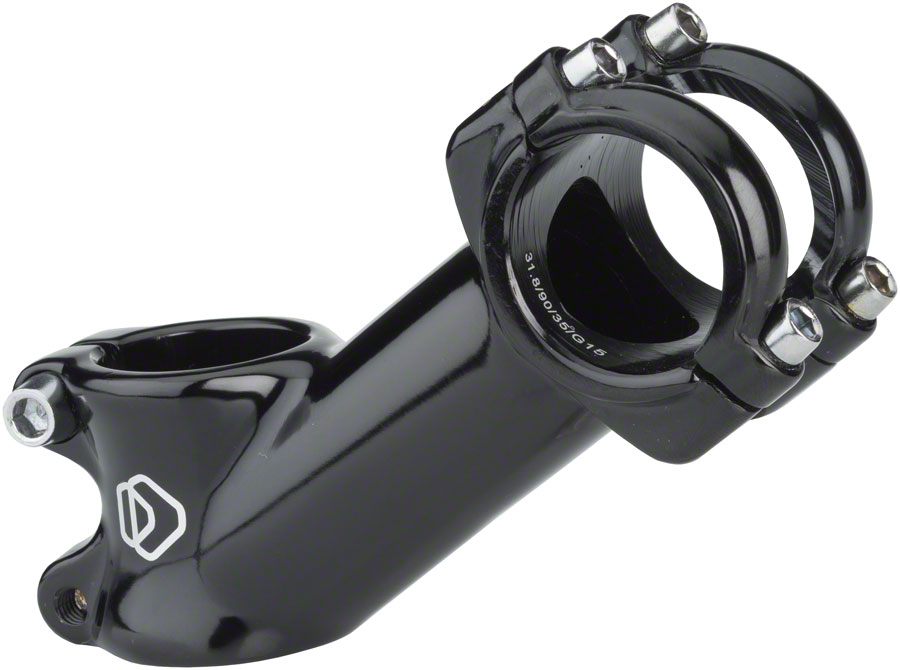MSW 35 Stem - 90mm, 31.8 Clamp, +35, 1 1/8", Alloy, Black