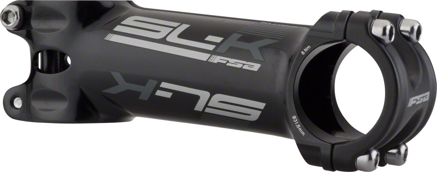 FSA SL-K Stem 31.8 x 100mm +/- 6 Degree, Black Graphic