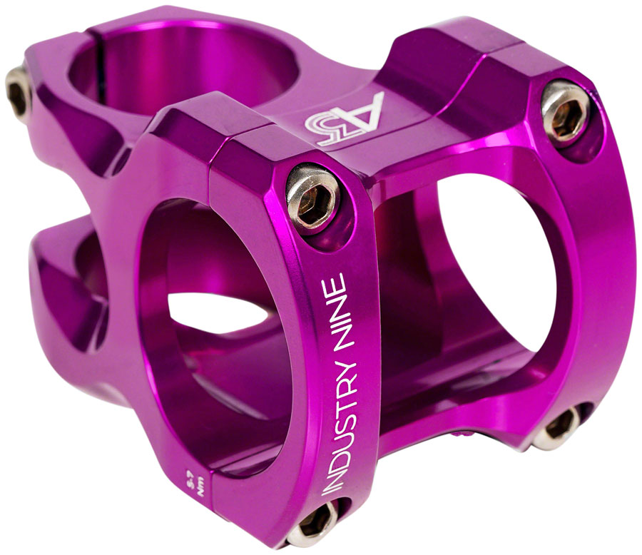 Industry Nine A35 Stem - 40mm, 35 Clamp, +/-8, 1 1/8", Aluminum, Purple