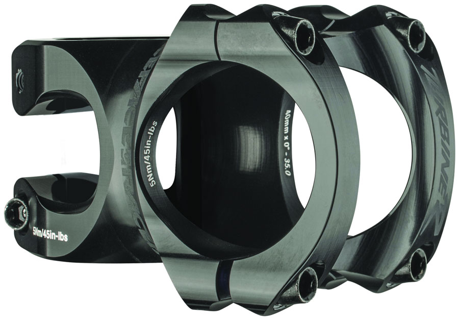 RaceFace Turbine R 35 Stem - 40mm, 35 mm Clamp, +/-0, 1 1/8", Black