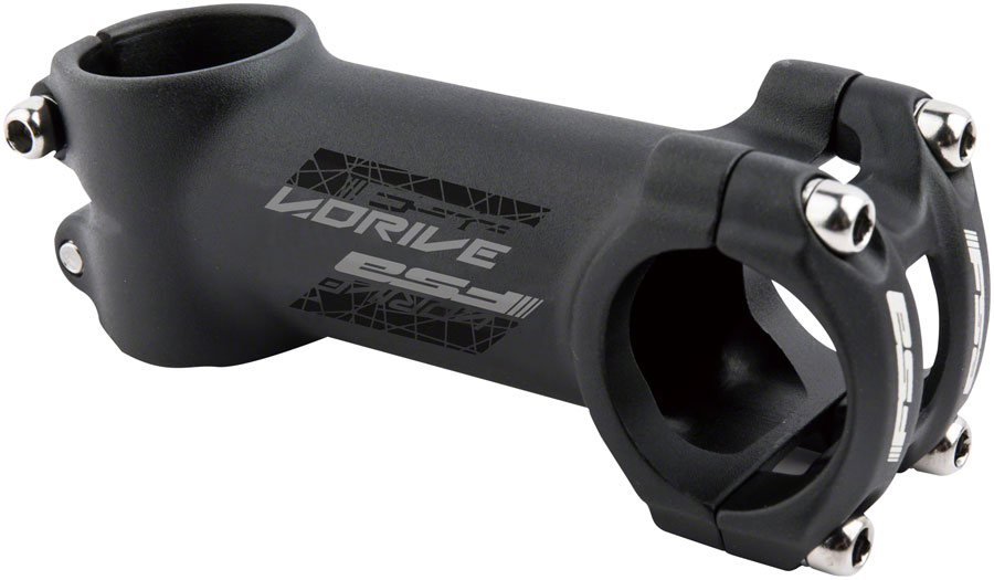 Full Speed Ahead V-Drive Stem - 120mm, 31.8mm Clamp, +/-6, 1 1/8", Alloy, Black