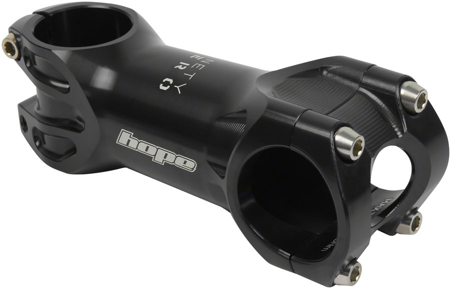 Hope XC Stem - 90mm, 31.8 Clamp, +/-0, 1 1/8", Black
