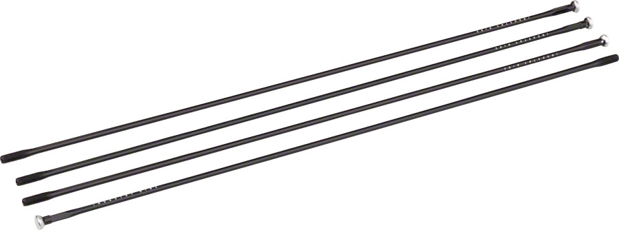 Industry Nine EN305 BC360 and BC450 27.5" 32 Hole Spoke Kit: 278 and 280mm Black