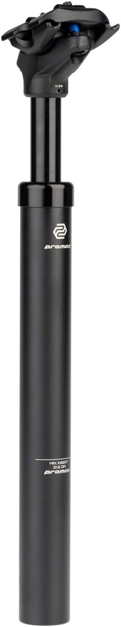 Promax SP-877 Suspension Seatpost - 31.6 x 350mm, Black