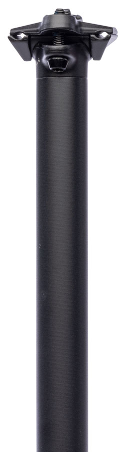 Teravail Stratum Seatpost - 27.2 x 400mm, 0mm Offset, Black