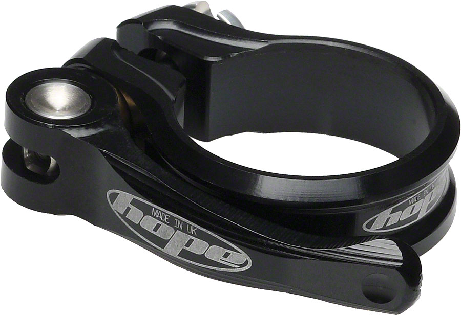 Hope Seat Seatpost Clamp - 36.4mm, Black, QR