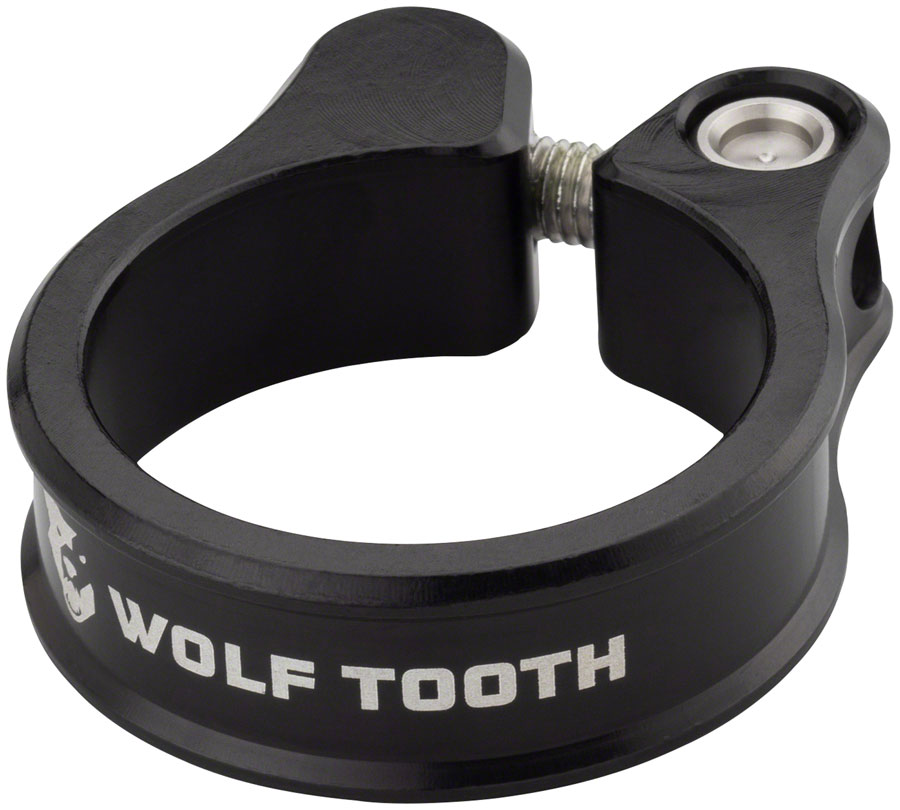 Wolf Tooth Seatpost Clamp - 29.8mm, Bolt-On, Black