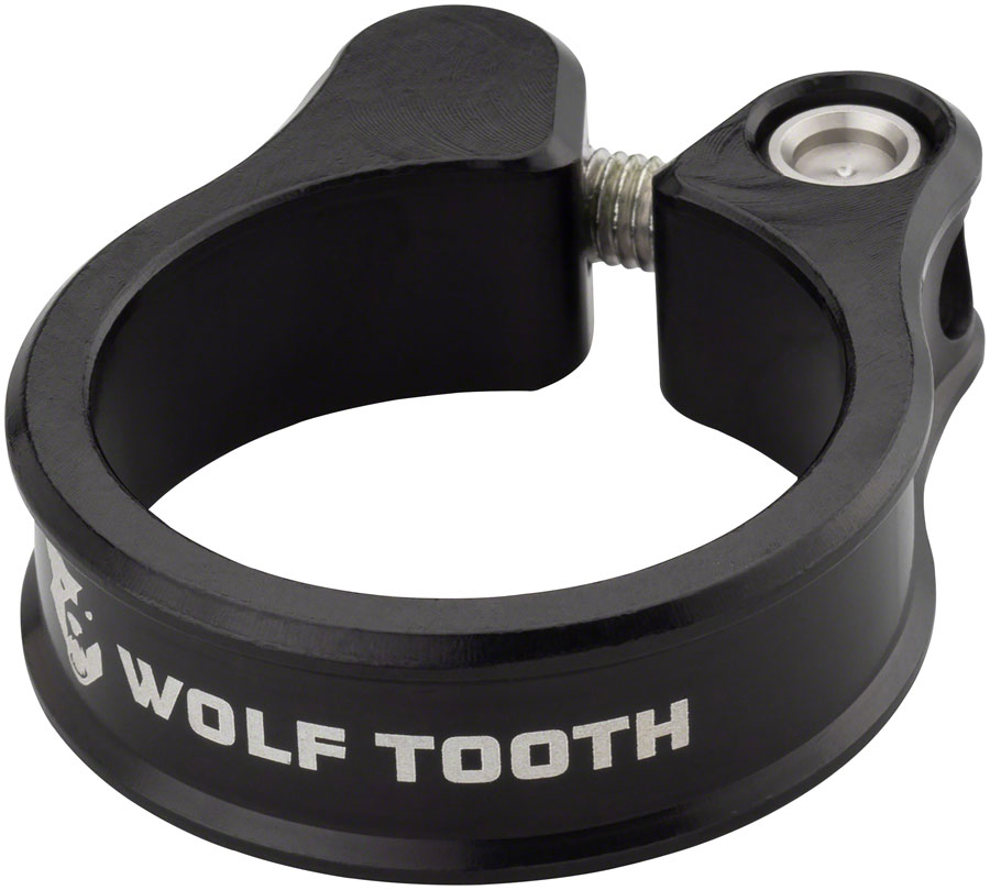 Wolf Tooth Seatpost Clamp - 34.9mm, Bolt-On, Black