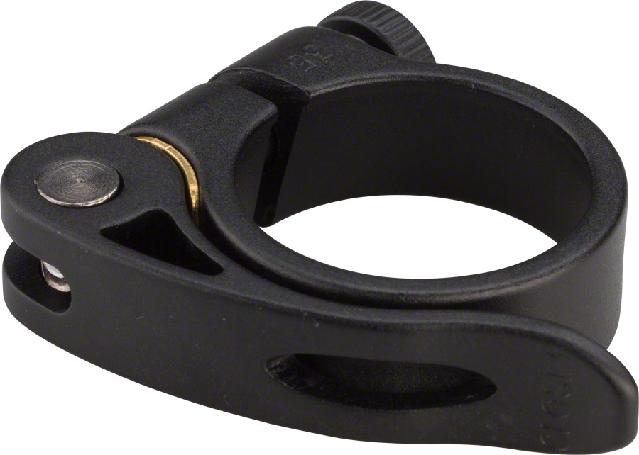 Zoom Alloy Seatpost Clamp - 35mm, QR, Black