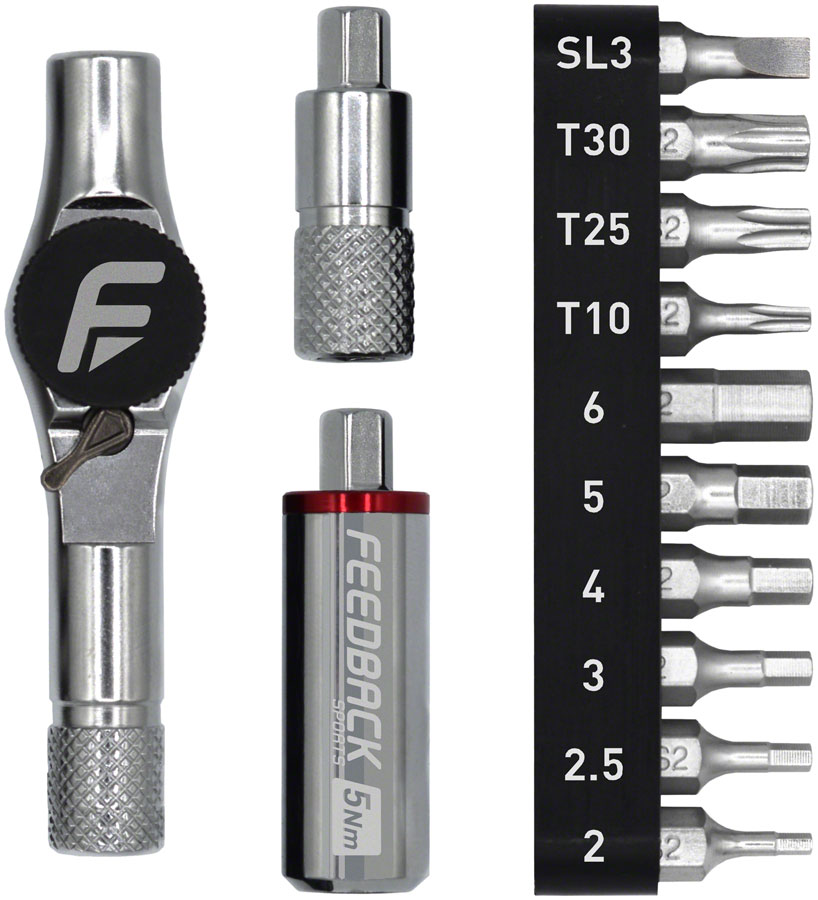 Feedback Sports Reflex Fixed Torque Ratchet Kit - Mini Ratchet, 5nm Torque