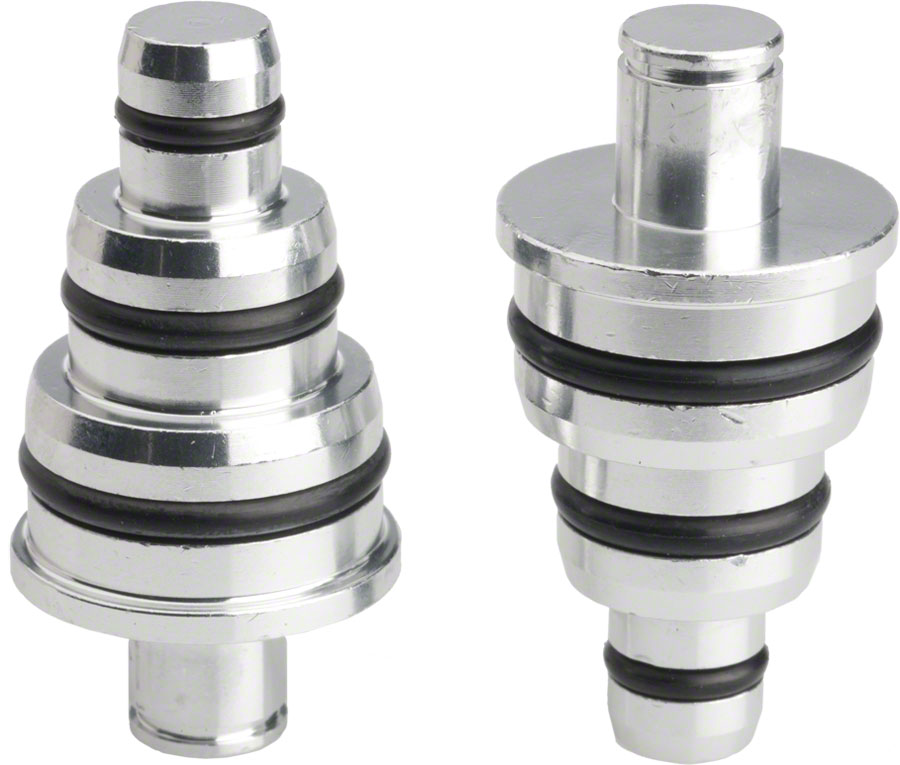 Problem Solvers Front Truing Stand Adaptors 6061 with O-rings for 15/20mm Thru-Axles