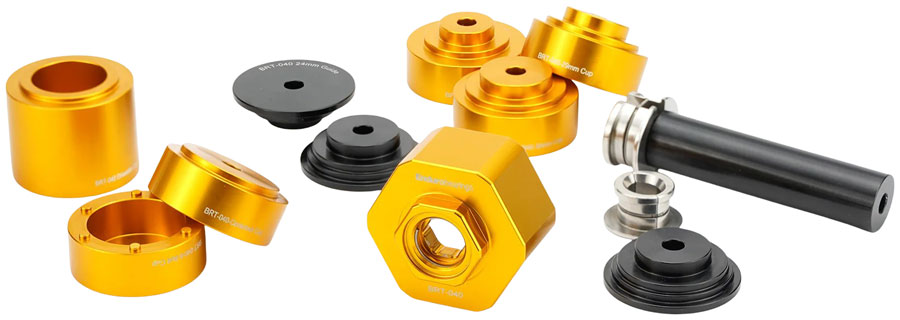 Enduro BRT- 040 Bottom Bracket and Hub Bearing Removal/Installation Tool Kit - For use with BRT-060 and BRT-050 Bearing Presses