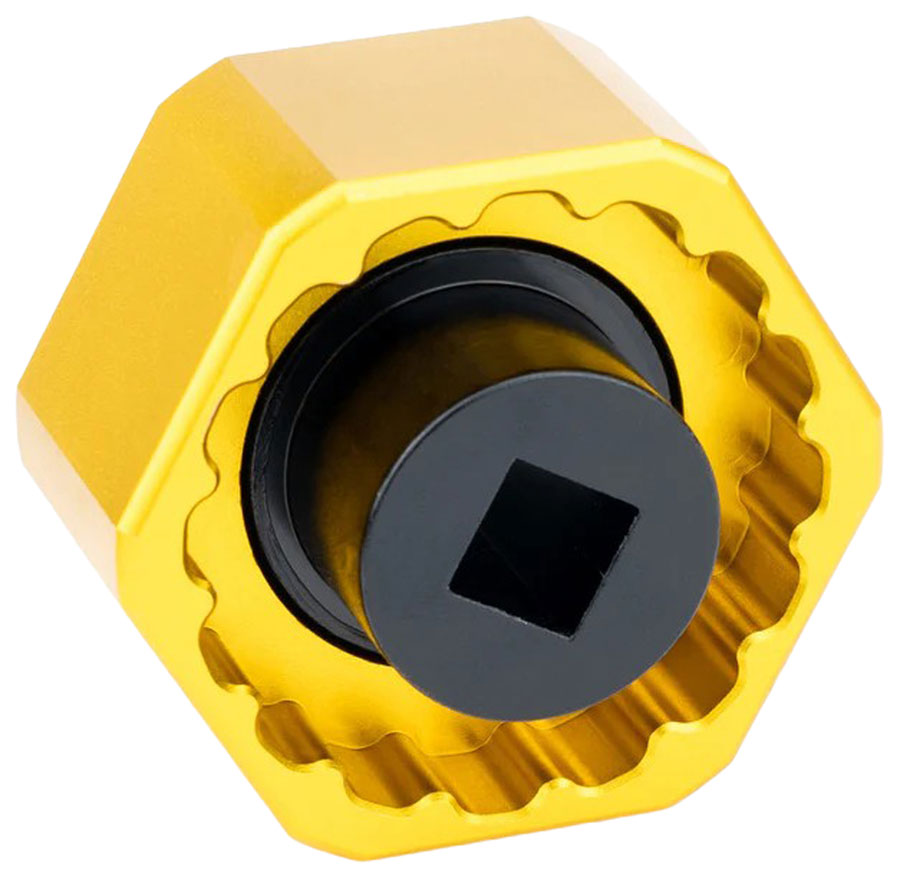 Enduro BBT-41x16-24 Pro Bottom Bracket Cup Socket Tool - 41mm x 16-spline for Maxhit BSA24 and Shimano FC-25 BBs w/Shimano Cranks