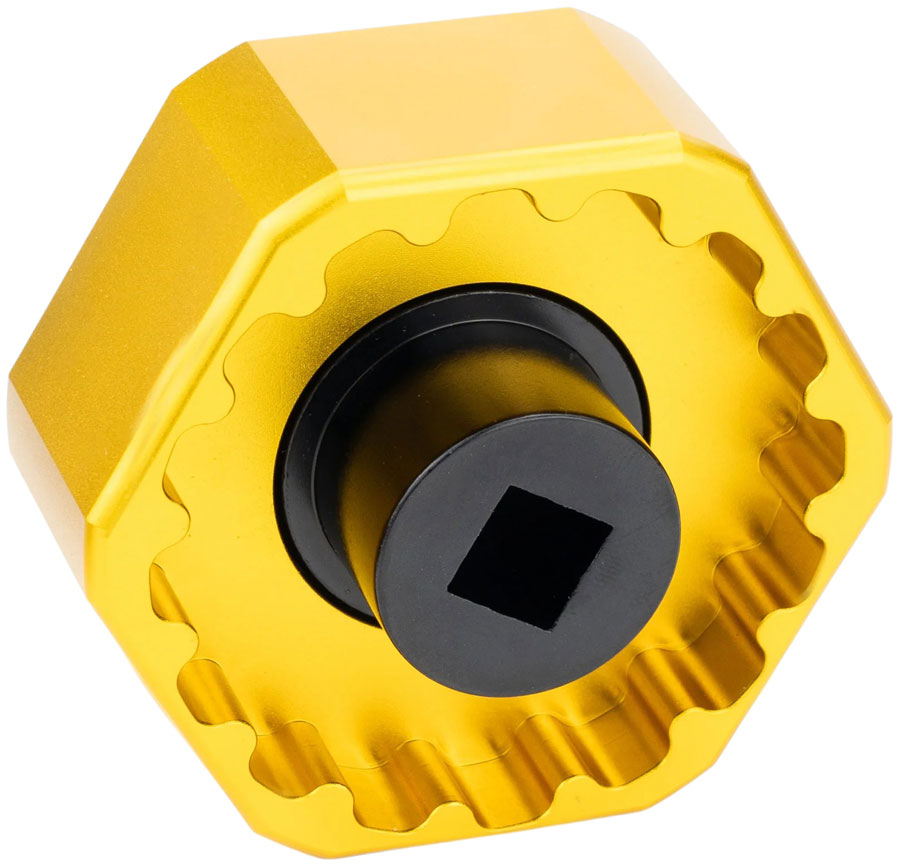 Enduro BBT-52x16-24 Pro Bottom Bracket Cup Socket Tool - 52mm x 16-spline for T47 and Torqtite BB386/PF30 BBs w/Shimano Cranks