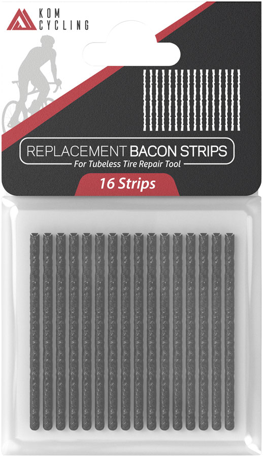 KOM Cycling Tubeless Tire Repair Strips -16 Strips