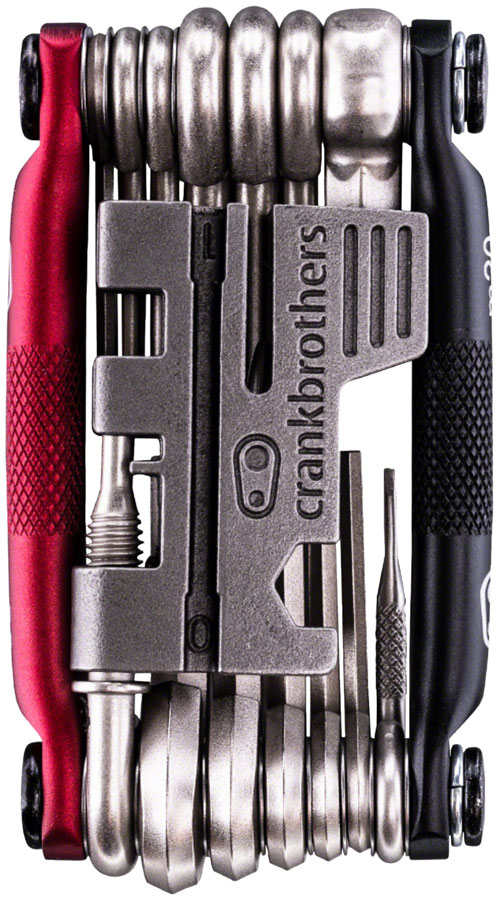 Crankbrothers Multi 20 Tool - Matte Black/Red