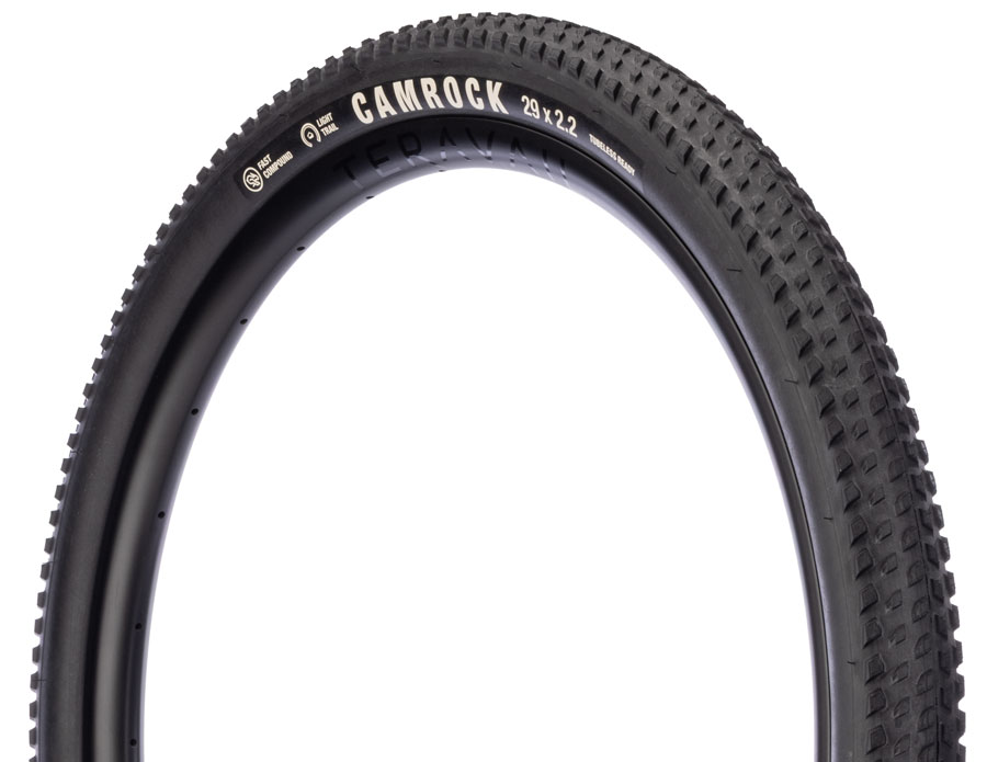 Teravail Camrock Tire - 29 x 2.2, Tubeless, Folding, Black, Light Trail, Fast Compound