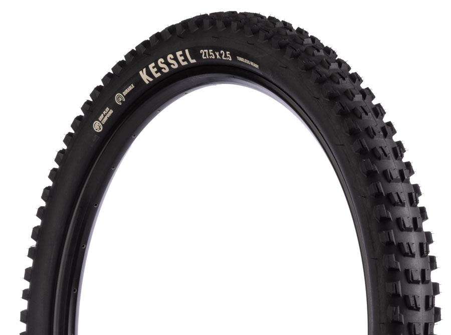 Teravail Kessel Tire - 27.5 x 2.5, Tubeless, Folding, Black, Durable, Grip Plus Compound