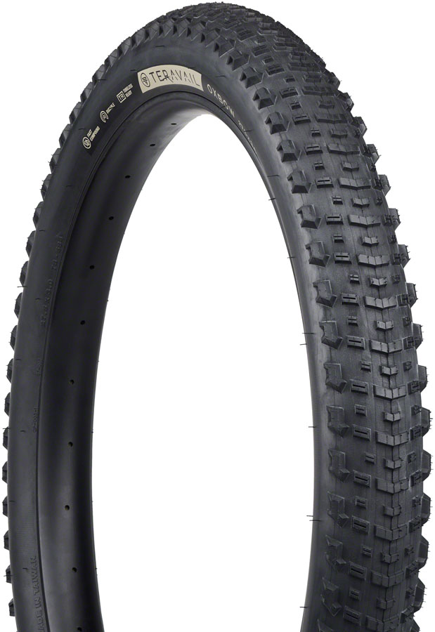 Teravail Oxbow Tire - 27.5 x 3, Tubeless, Folding, Black, Durable, Fast Compound