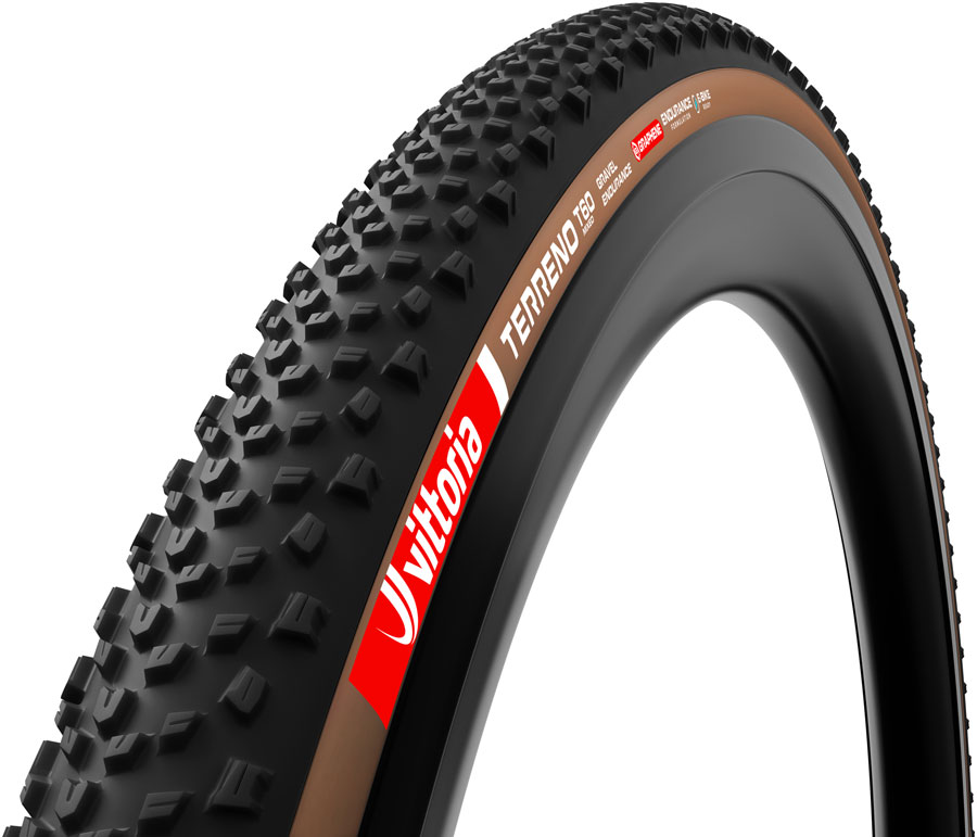 Vittoria Terreno T60 Mixed Tire - 700 x 40, Tubeless, Folding, Black/Brown, Gravel Endurance, Graphene, G2.0