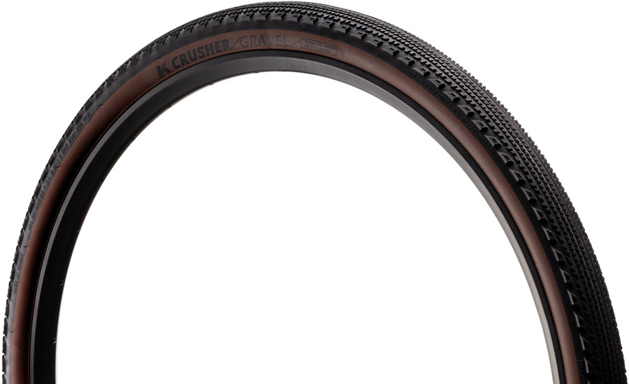 Kenda Crusher Tire - 700 x 40, Tubeless, Folding, Black/Coffee, Race Pace, K-Series