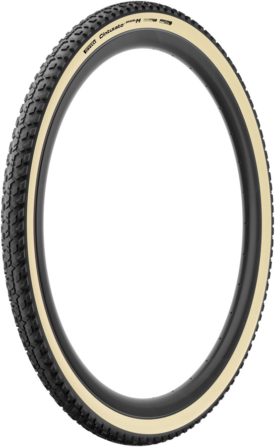 Pirelli Cinturato Gravel M Tire - 700 x 45, Tubeless, Folding, Retro, SmartEVO GR, ProWALL Gravel, High Performance