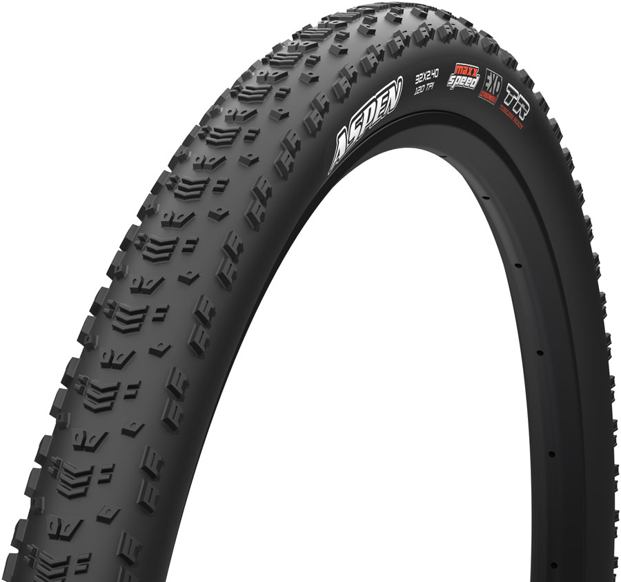 Maxxis Aspen Tire - 32 x 2.40, Tubeless, Folding, Black, MaxxSpeed, EXO