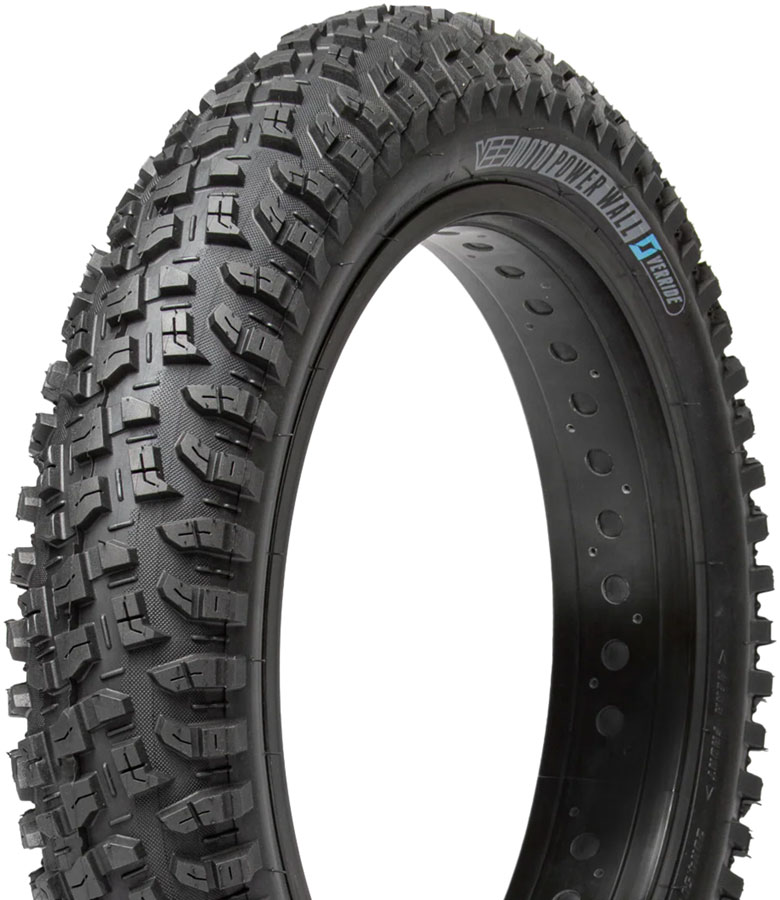 Vee Tire Co. Terrenza Tire - 20 x 4.5, Clincher, Wire, Black, Performance, Override Powerwall, E-Bike E-50