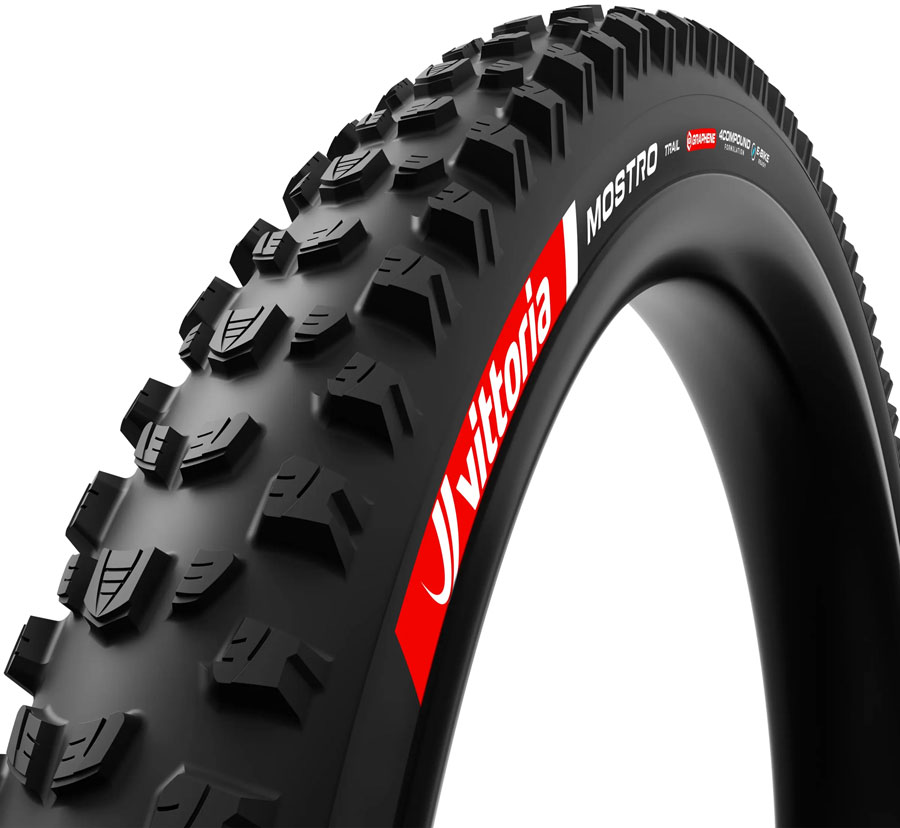 Vittoria Mostro Trail Tire - 29 x 2.4, Tubeless, Folding, Black, 4C Graphene, Trail, G2.0, E-Bike