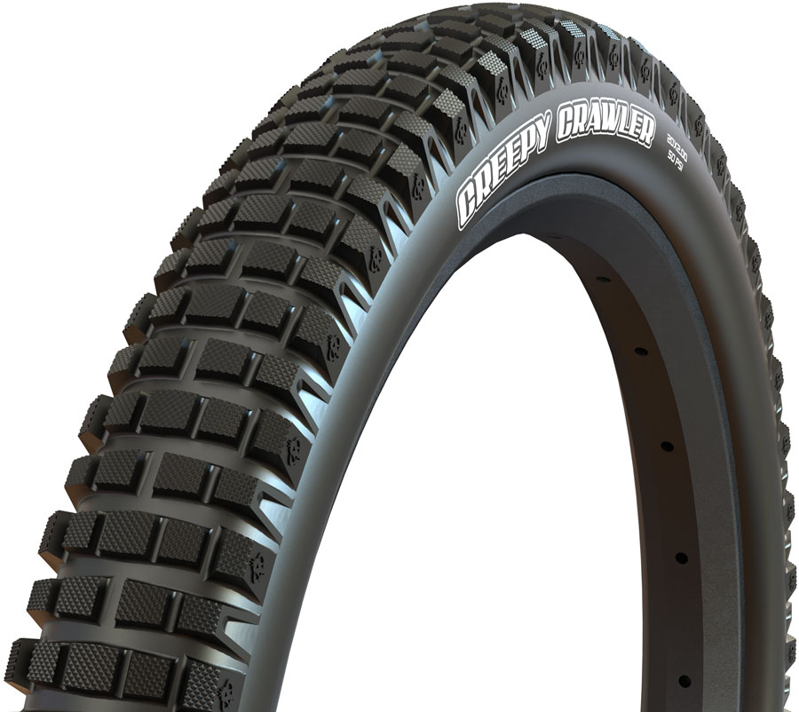 Maxxis Creepy Crawler Tire - 20 x 2.0, Clincher, Wire, Black, Super Tacky, Trials Front