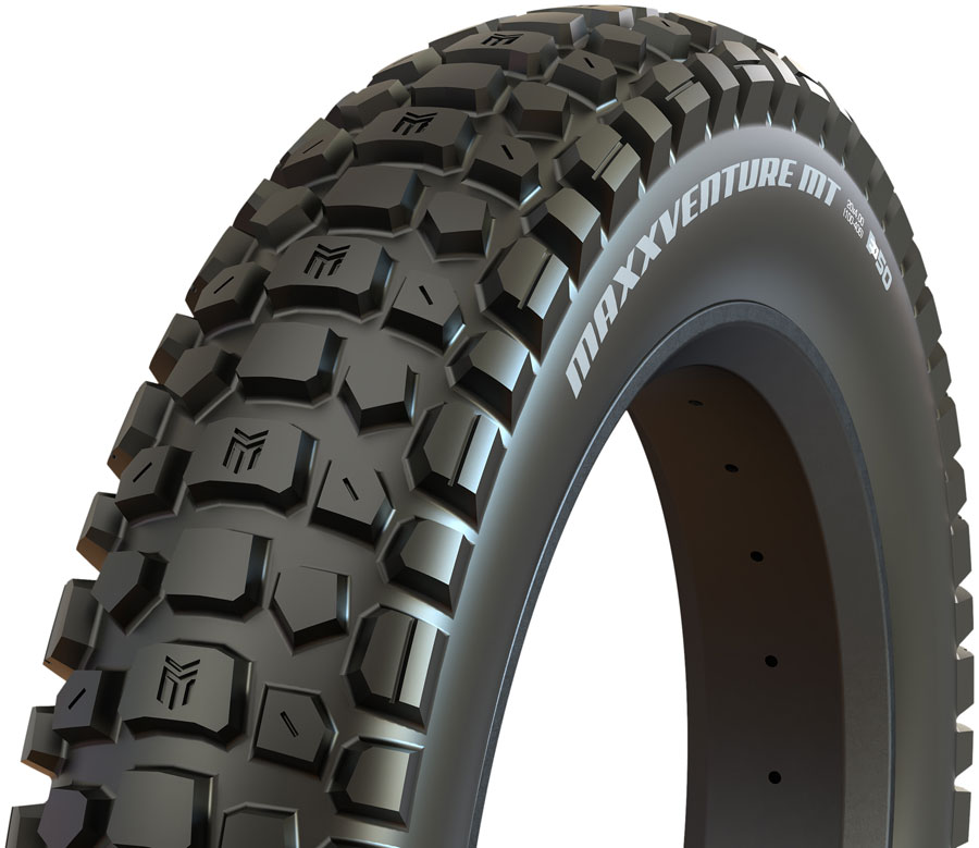 Maxxis MaxxVenture MT Tire - 20 x 4.0, Clincher, Wire, Black, E-50