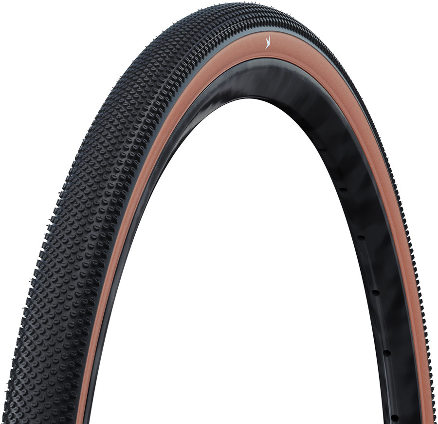 Schwalbe G-One Allround Tire - 700 x 35, Tubeless, Folding, Black/Bronze, Performance, RaceGuard, Addix, E-25