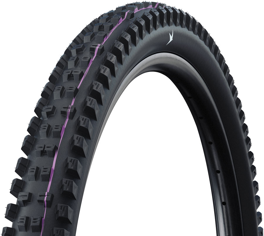 Schwalbe Tacky Chan Tire - 29 x 2.50, Tubeless, Folding, Black, Pro, Trail, Ultra Soft, Radial, E-50