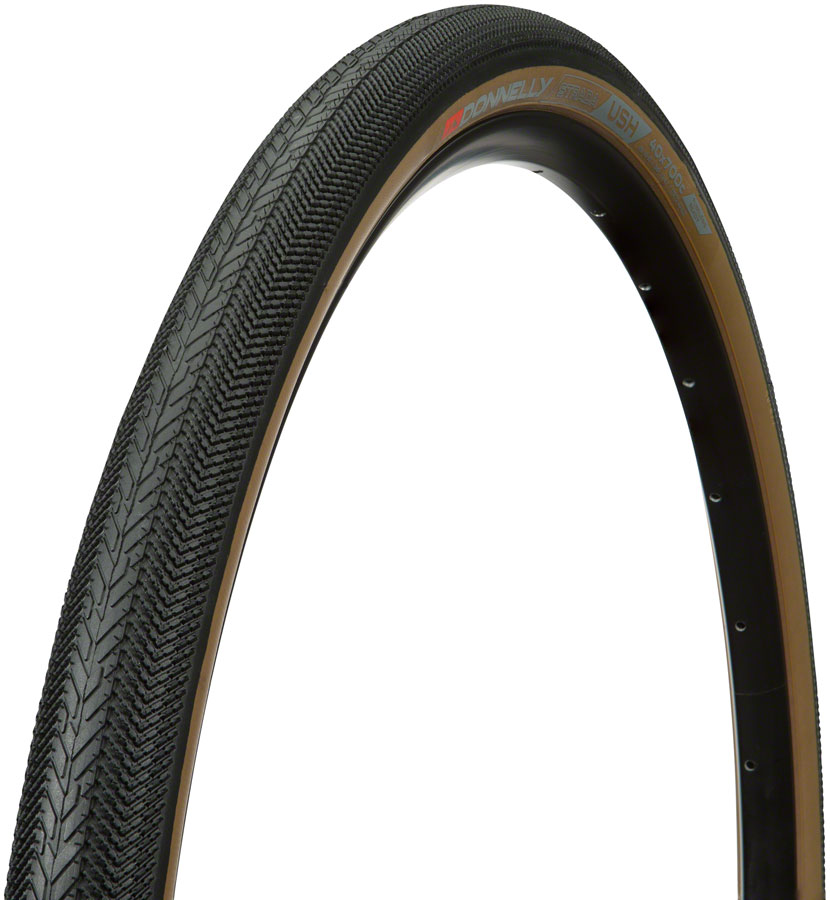 Donnelly Sports Strada USH Tire - 700 x 40, Tubeless, Folding, Black/Tan